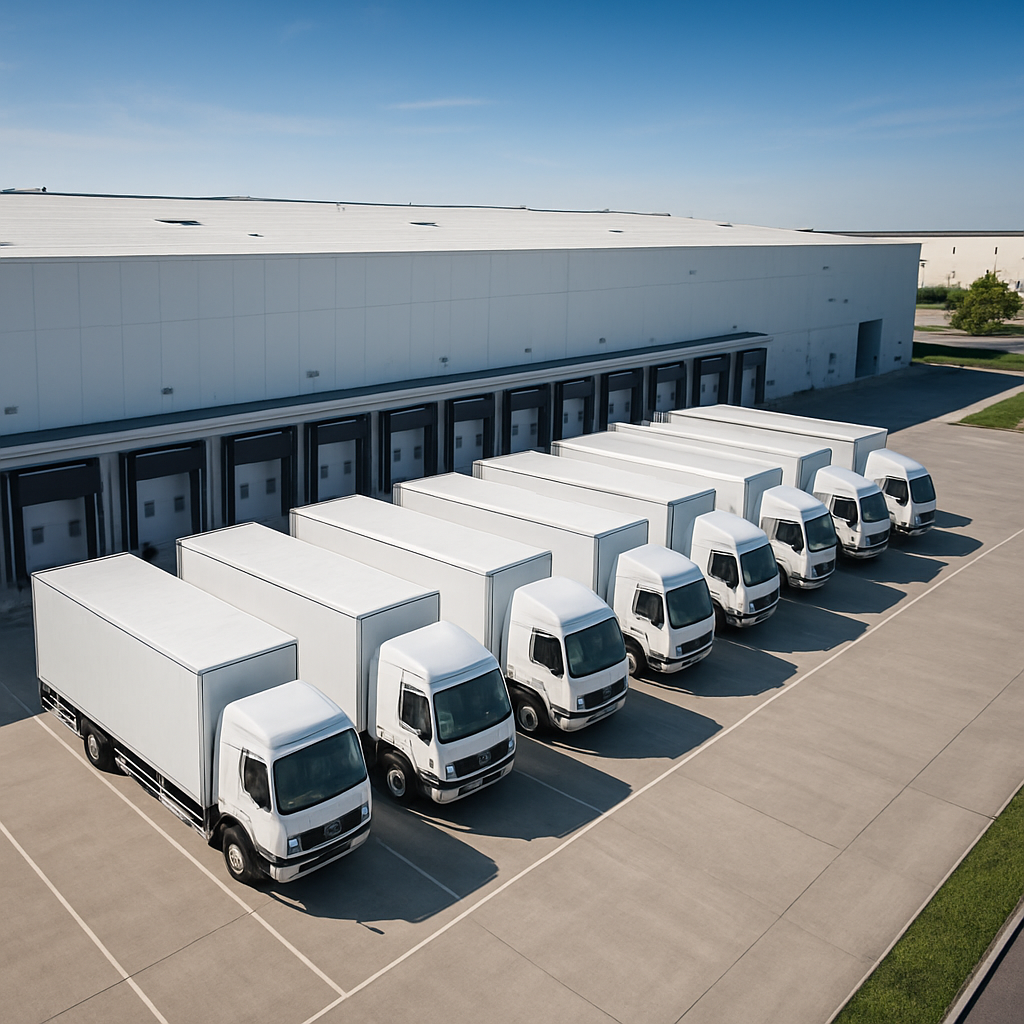 Logistics distribution center